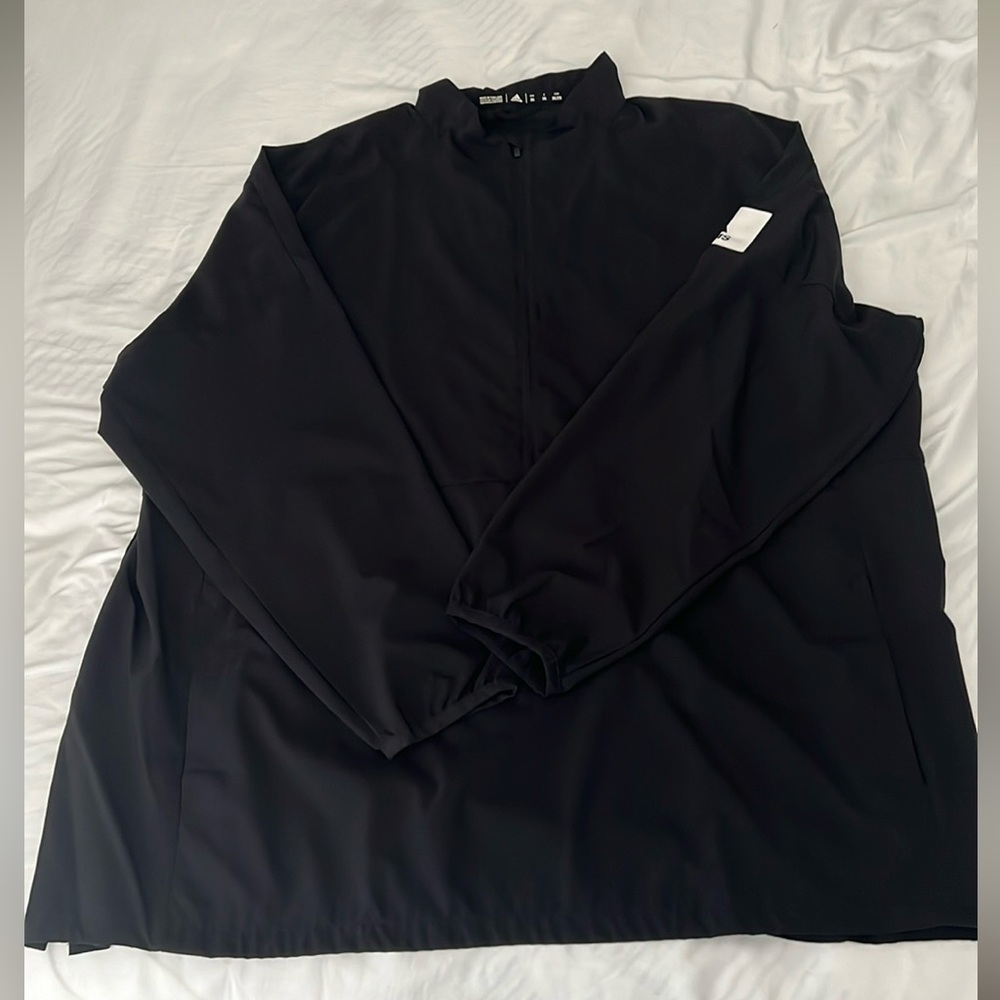 Gently-used Adidas Men’s Power Game Mode Long Sleeve quarter zip in 2xl